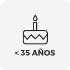 < 35 AÑOS